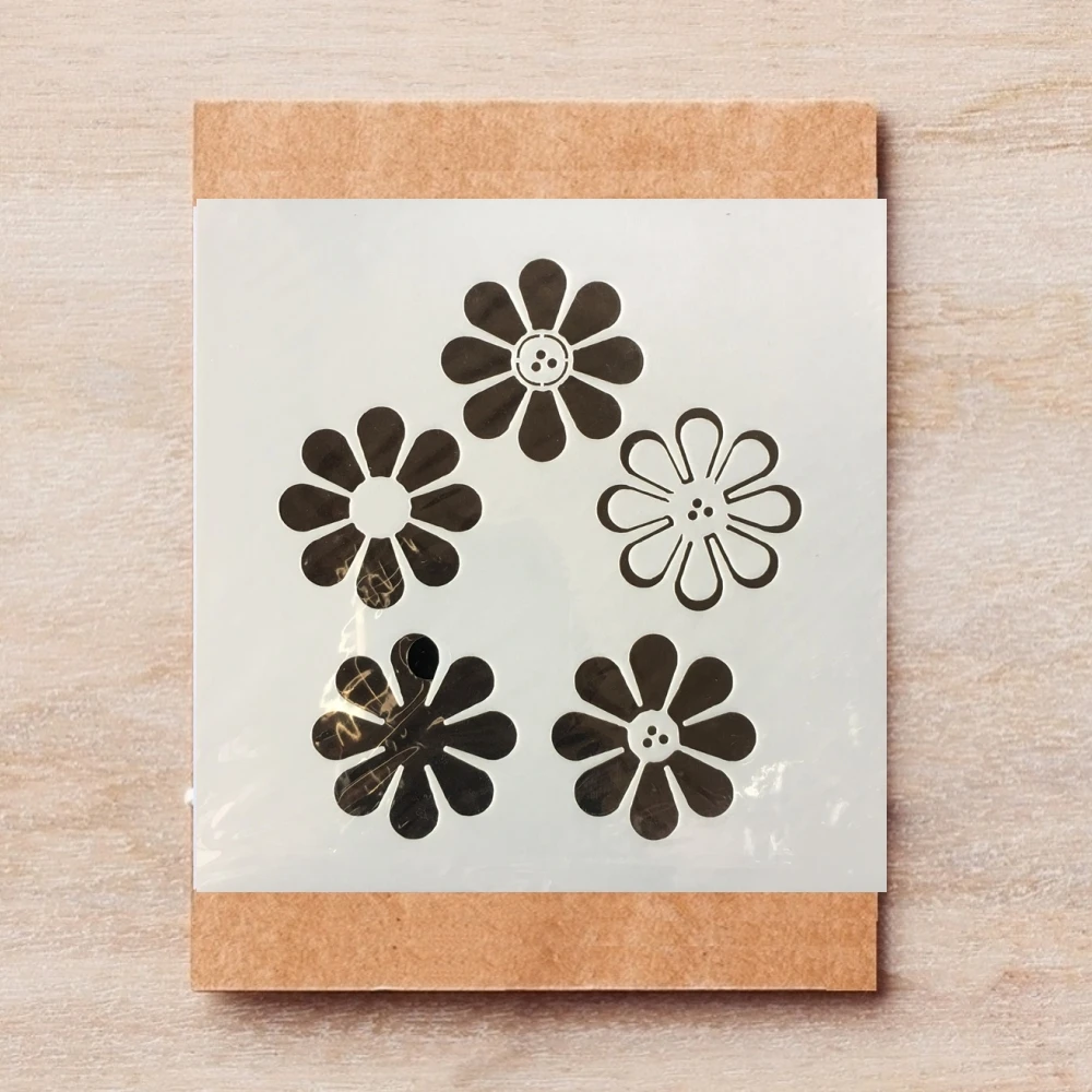 9 шт./компл. 13 см домашние луковые пузырьки сделай сам слойные трафареты картина