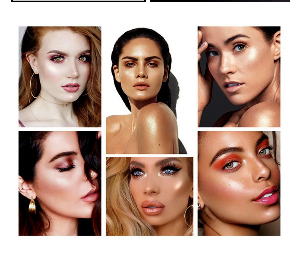 Новинка 2019 великолепные долговечные водостойкие Металлические тени для век