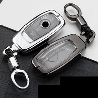 car remote key case metal shell protection cover car styling for benz e class w213 e200 e260 e300 e320 auto accessories