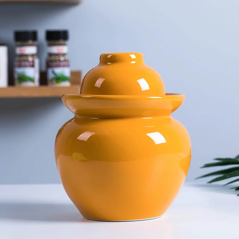 Цзиндэчжэнь керамические банки для соленья хорошее качество Kimchi бутылка