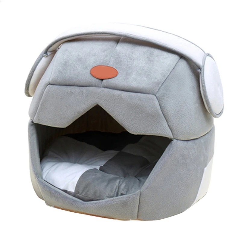 

Fenice Space Cap Pet Cat Cave Bed Foldable Removable Dog House Sleeping Bag Sofas Mat Puppy Kennel Nest Cushion For Pet Indoor