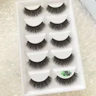 5 пар 3D норковые ресницы искусственные ресницы натуральные накладные ресницы драматический объем ресницы для наращивания макияж инструменты H13 E08