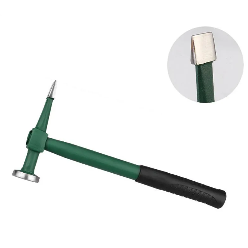 

Металлическая панель для ремонта кузова автомобиля, избивающий молоток, гаражные ручные инструменты, прямая отделка, коронообразный шлифовальный молоток