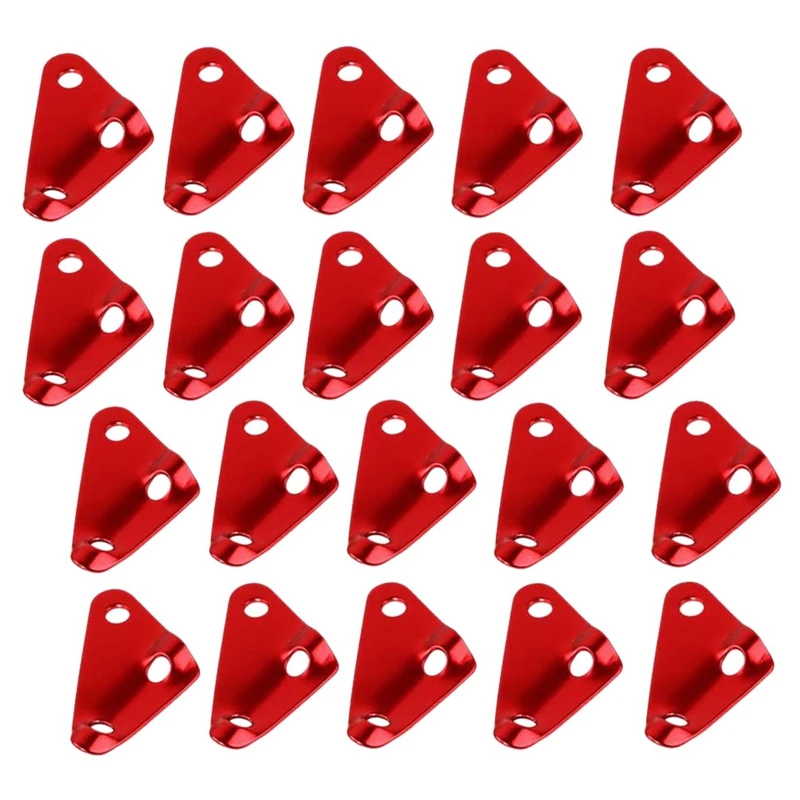 

20 шт. Тройная закругленная железная оболочка, тройная закругленная задняя оболочка для крепежа, затяжки