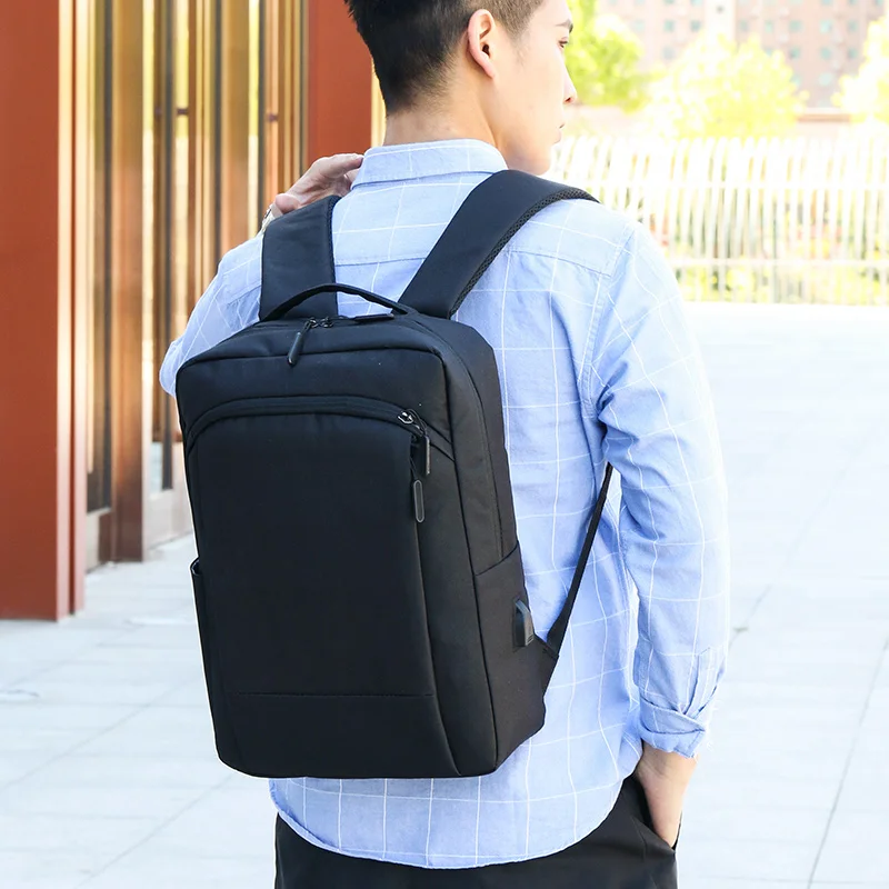 

Fashion backpack Waterproof College Men Backpack 15.6 inch laptop notebook School Backpack school bag for Teenage boy