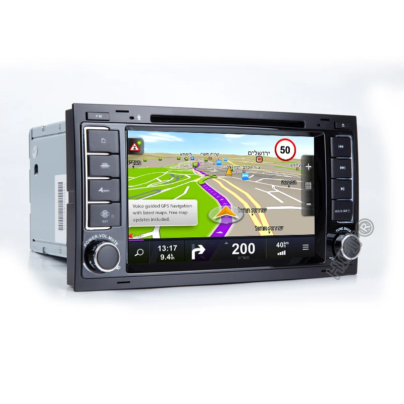 DSP 2 Din 7 ''Android 10 IPS автомобильный DVD плеер GPS навигатор для VW/Volkswagen/Touareg/Transporter T5 с