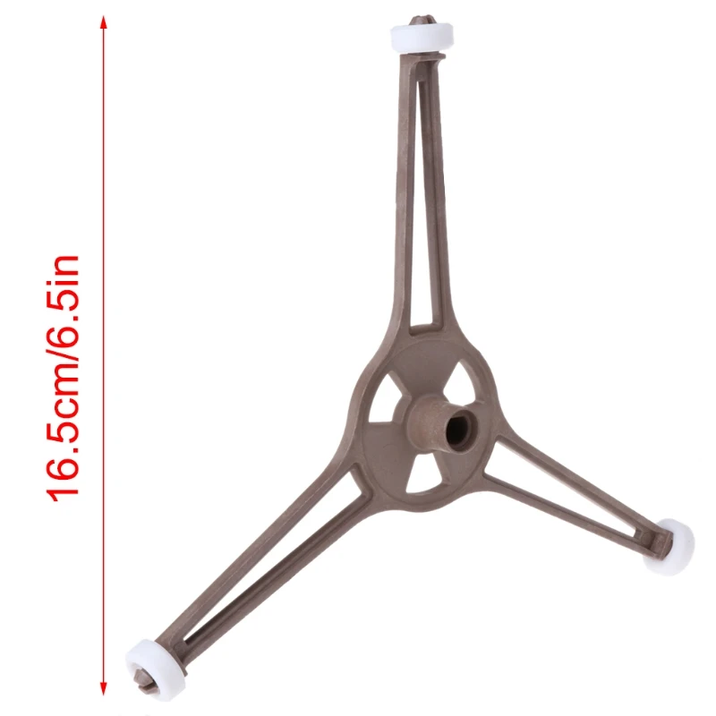 Microwave Oven Plastic Triangle Shaped Tray Support For 24.5cm Flat Glass Plate |