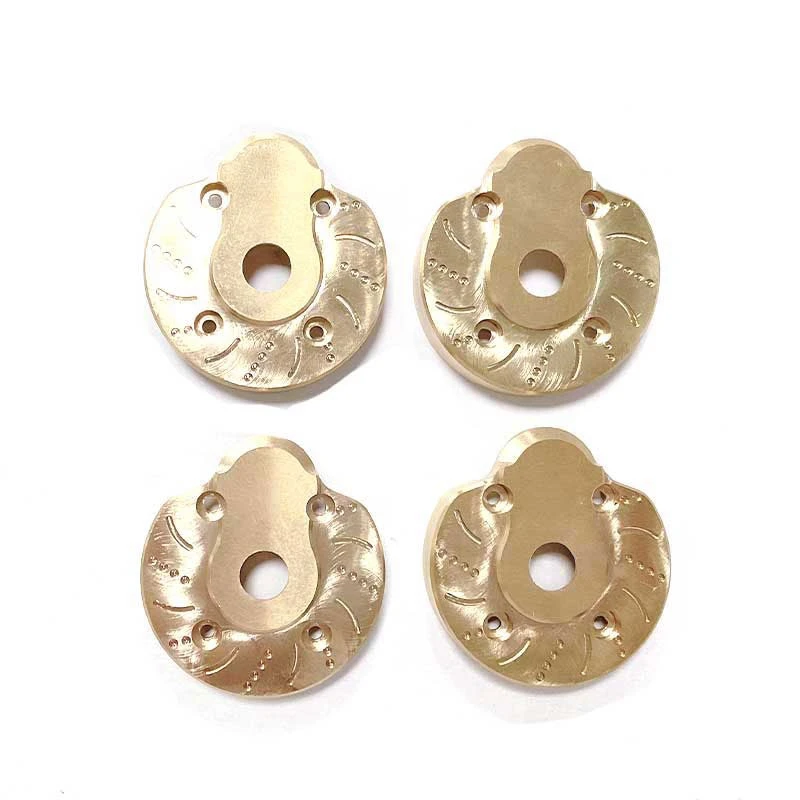 

4Pcs Brass Portal Cover Counterweight for RC Crawler Axial SCX10 III & 1x Aluminum Alloy Work Stand Repair Workstation