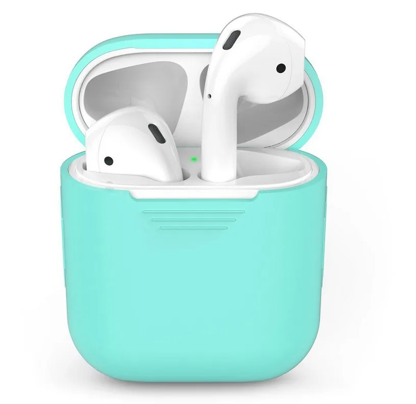 13 Подарочный мультяшный чехол airpod для apple airpods 1 и 2, мягкий разноцветный чехол для Airpods, силиконовый чехол, bluetooth наушники - Цвет: 13