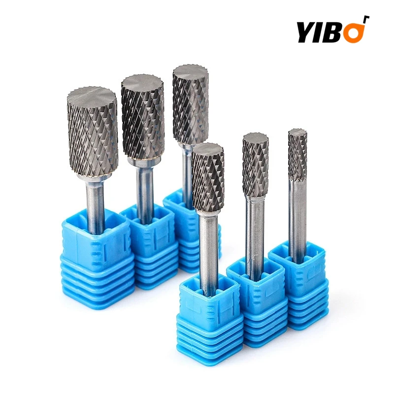 AX Type Head Rotary File Tungsten Carbide Alloy Drill Milling Burr Die Grinder Abrasive Tools Carving Bit Point