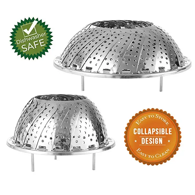 Корзина для пароварки овощей подходит скороварки мгновенных кастрюль складная