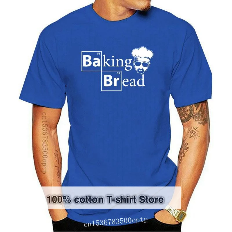 

New Mens Unisex Short Sleeve T-Shirt Baking Bread Baking Bread Cooking