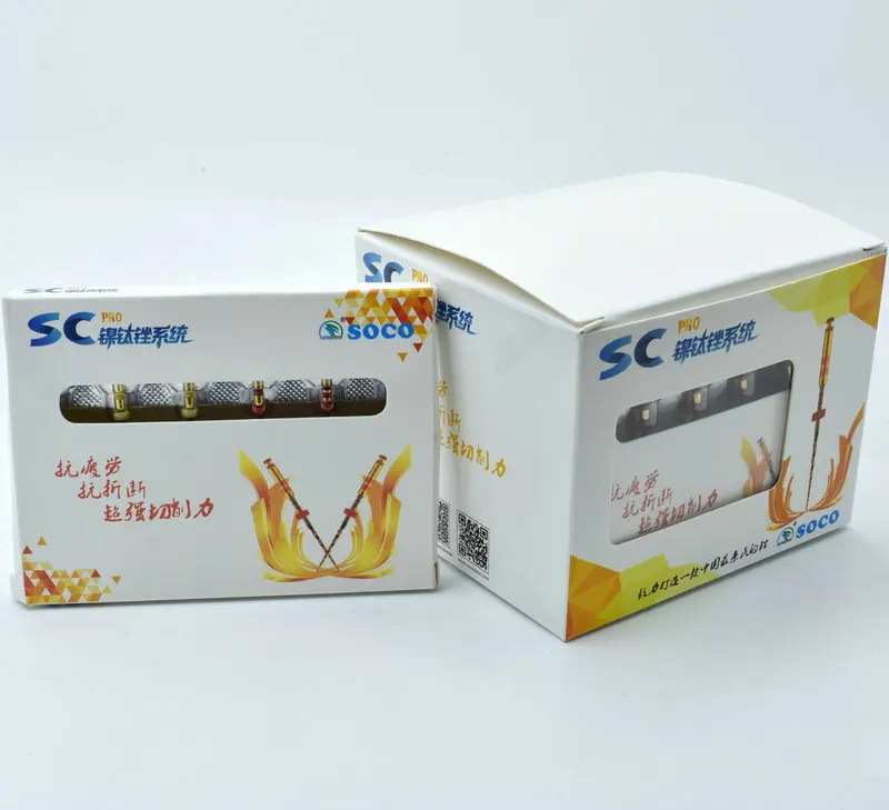 Стоматологический инструмент SOCO SC Pro Ротационные напильники для тепловой