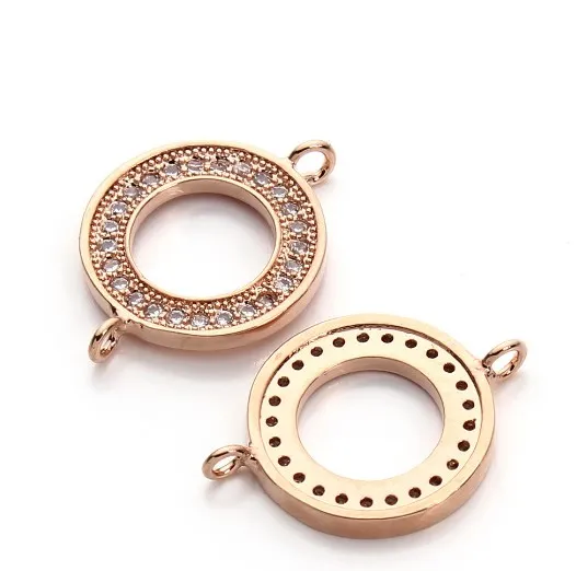 2 шт./лот 15 мм круглые бусины-разделители для самостоятельного изготовления