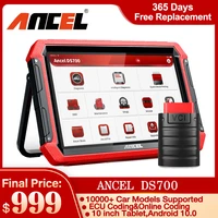 ancel ds700 obd2 professional diagnostic tools wifi full system 28 special functions multi languages free update auto scanner