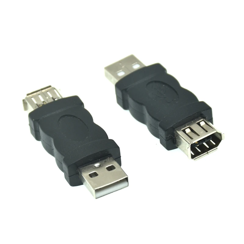 Адаптер переходник Firewire IEEE 1394 с 6 контактами мама на USB 2 0 Type A папа для мобильных