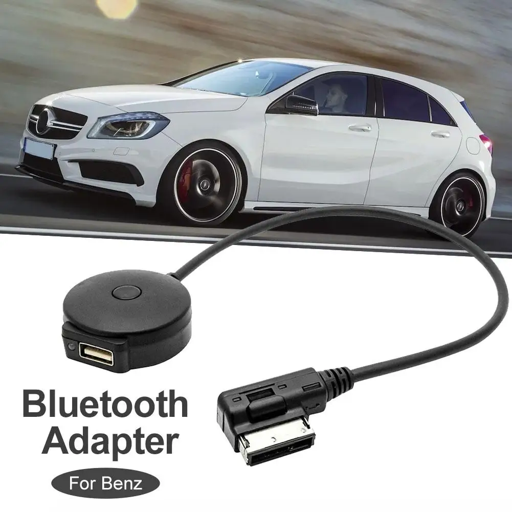Для AMI MDI к Bluetooth Автомобильный музыкальный адаптер беспроводной аудио Aux Авто usb-кабель 10 см для Mercedes Benz 2009 до моделей