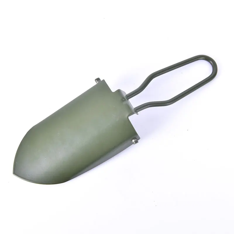 

1 Set Mini Stainless Steel Collapsible Shovel Camping Spade With Cloth Package Garden Tools