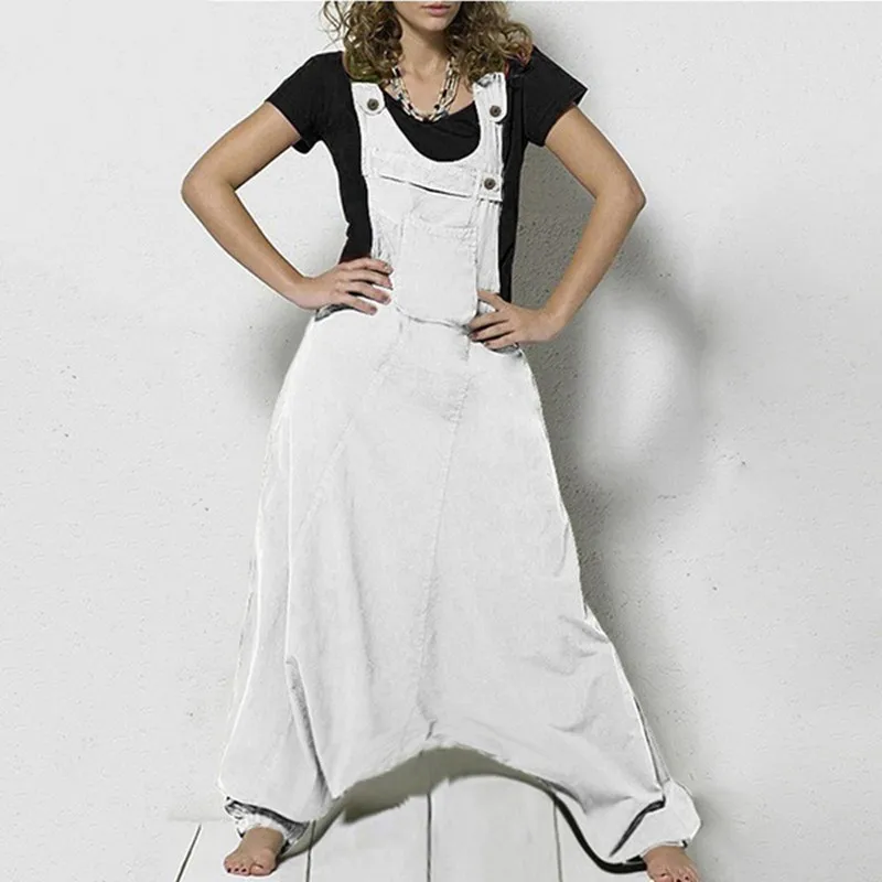 Комбинезон женский без рукавов с боковым карманом |