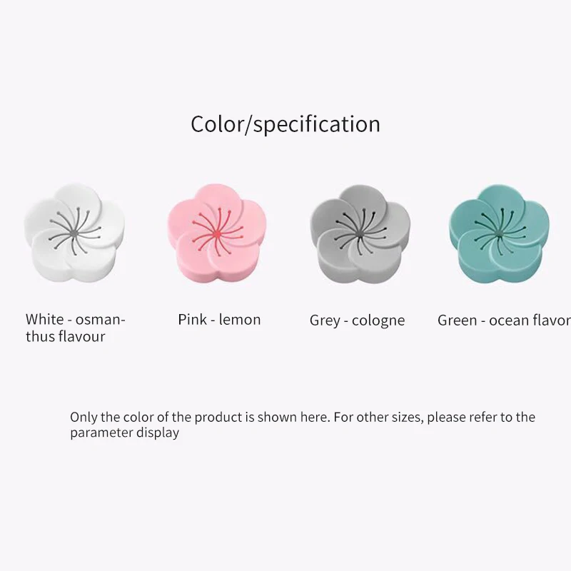 Цветок Форма свежего воздуха крытого вагона Туалет Ладан ящик для хранения