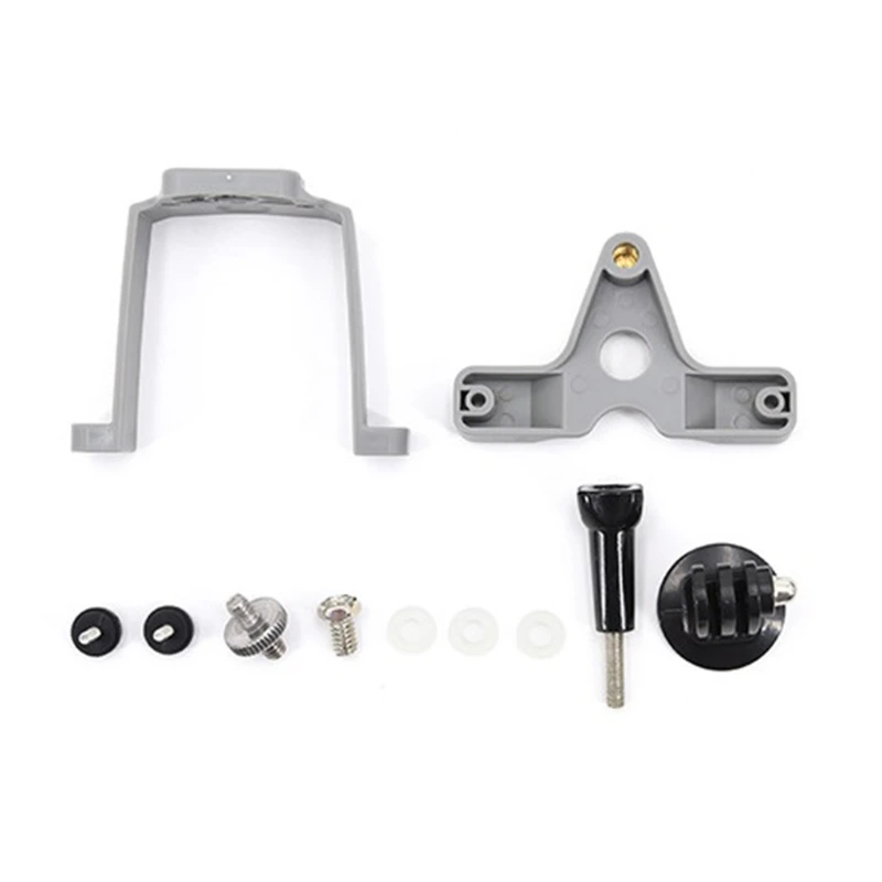 

Y1AE Action Camera Fill Light Extended Bracket Holder Top Lower Extension Mount Kit with 1/4 Screw for dji Mavic Air 2/2S/Action