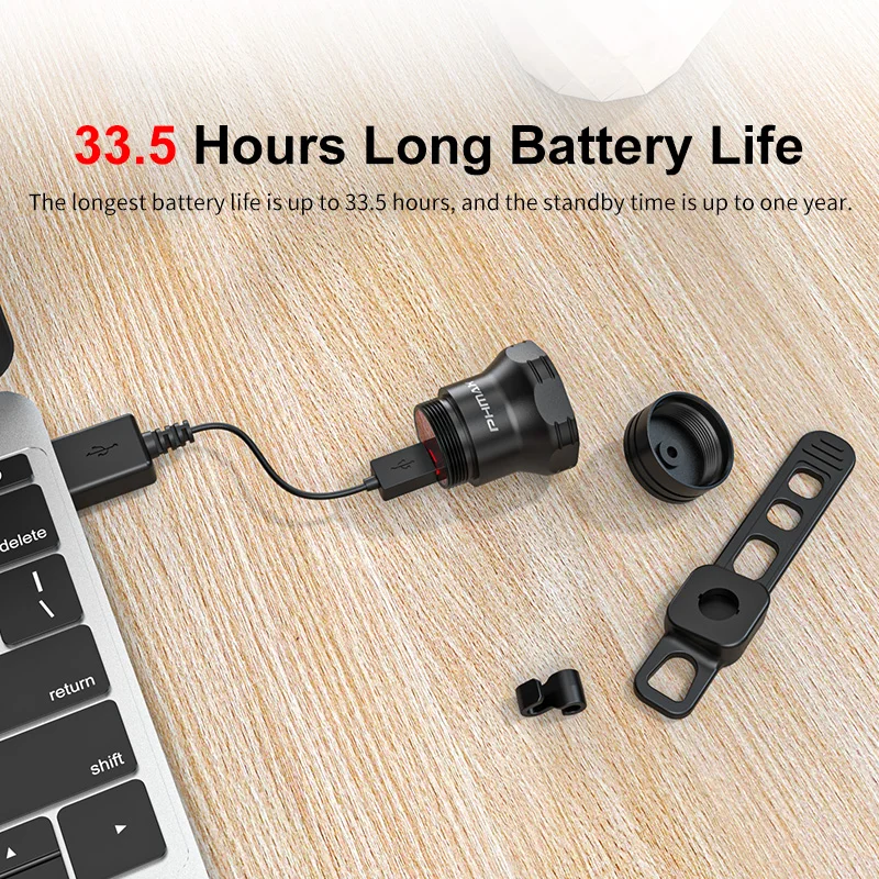 Фсветильник светильник задний велосипедный PHMAX светодиодный IPX6 с датчиком |