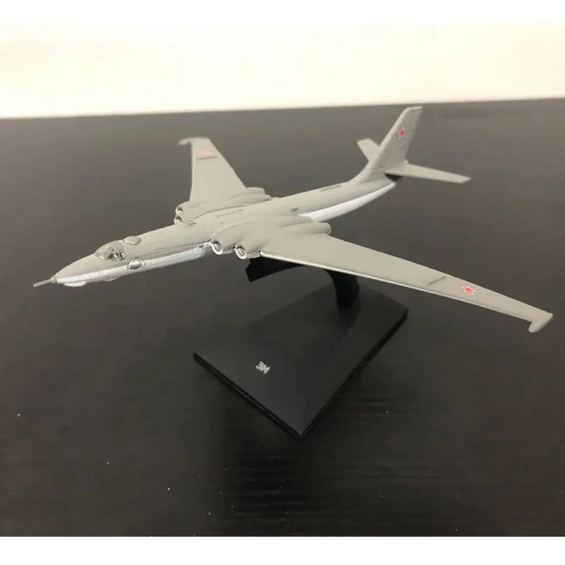 1/400 масштаб Россия M-4 Bison Strategic Bomber литая под давлением металлический армейский самолет модель игрушка для коллекции, подарок, дети, украшение