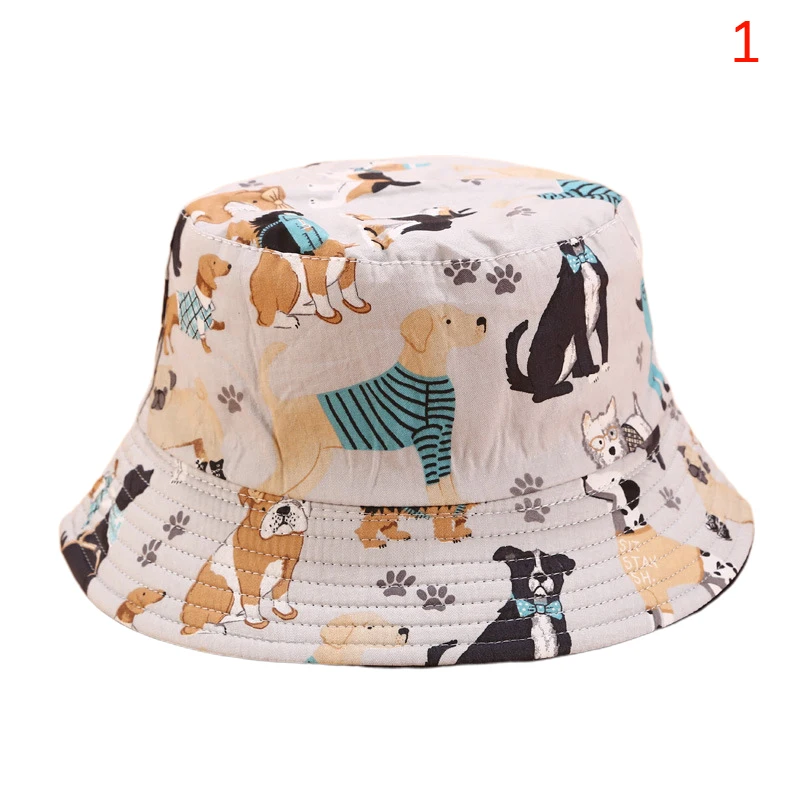 Панама ведро для мужчин и женщин летняя с мультяшным принтом желтая шляпа Бобом в