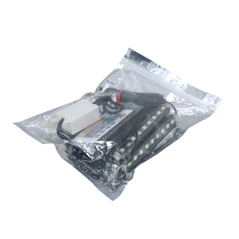 Декоративный светодиодный светильник для салона автомобиля 12 В цветные дневные