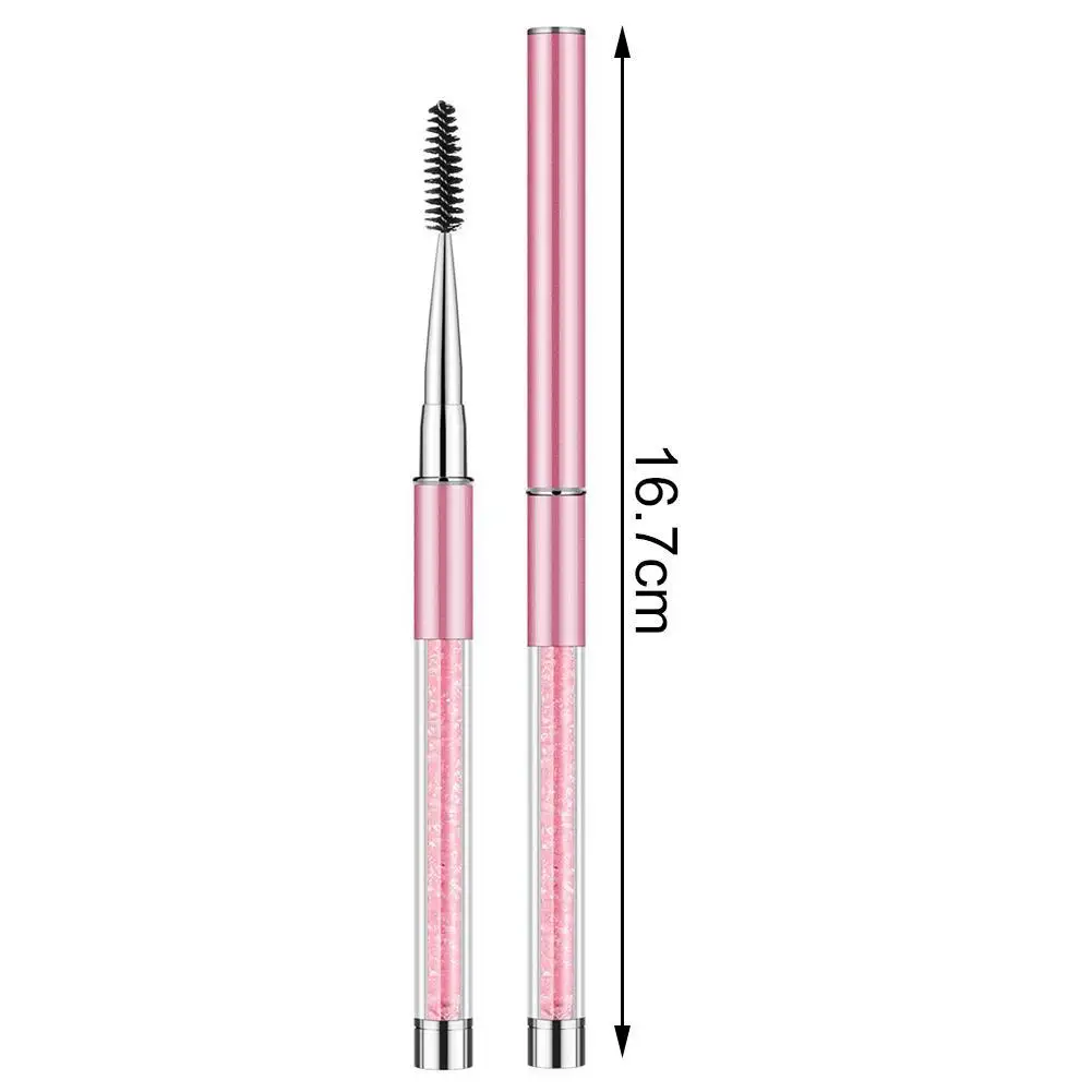 

1 PCS Reusable Eyelash Brush Applicator Wands Curler Spoolies Mascara Spoolers Wands Comb Brush Brushes Set Eyebrow L3J6