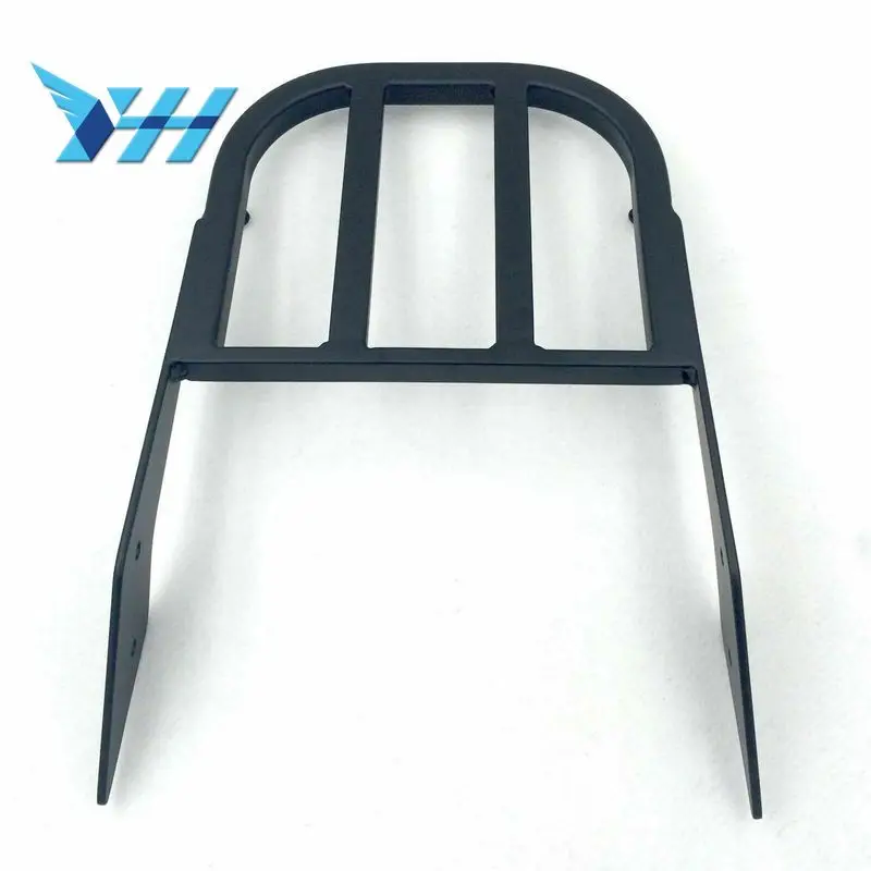 Мотоцикл велосипед черный/хром Сисси Бар багажная стойка Алюминий для Honda VTX 1300C