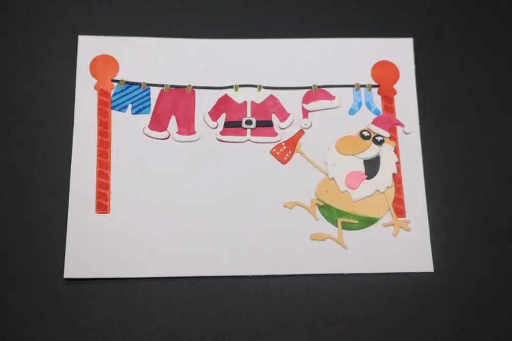 Рождественские новые поступления 2019 Скрапбукинг умственная вырубная форма Glita