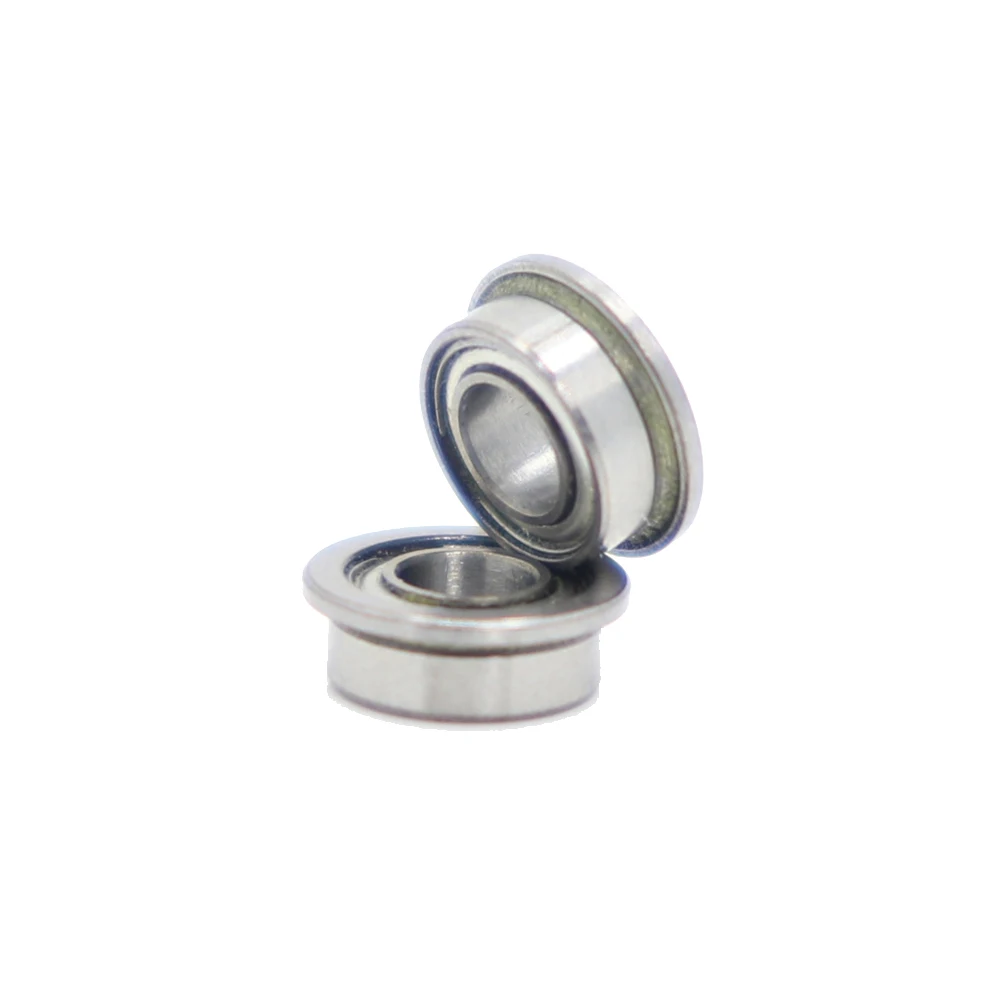 

MF63ZZ Flange Bearing 3x6x2.5 mm 10PC Double Shielded Miniature Flanged MF63 Z ZZ Ball Bearings MF63-2Z MF63Z