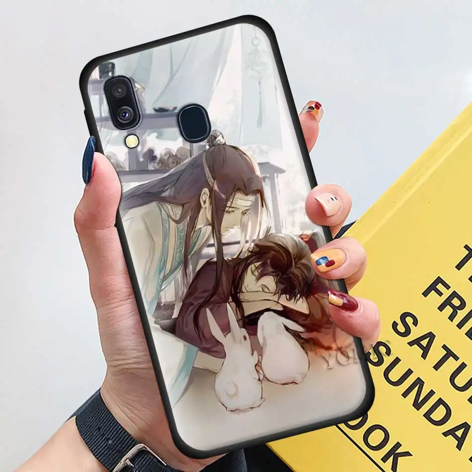 Черный чехол для Samsung Galaxy A51 A50 A71 A70 A10 A20 E A30 S A31 A40 A41 мягкий телефона Mo Dao Zu Shi из ТПУ |