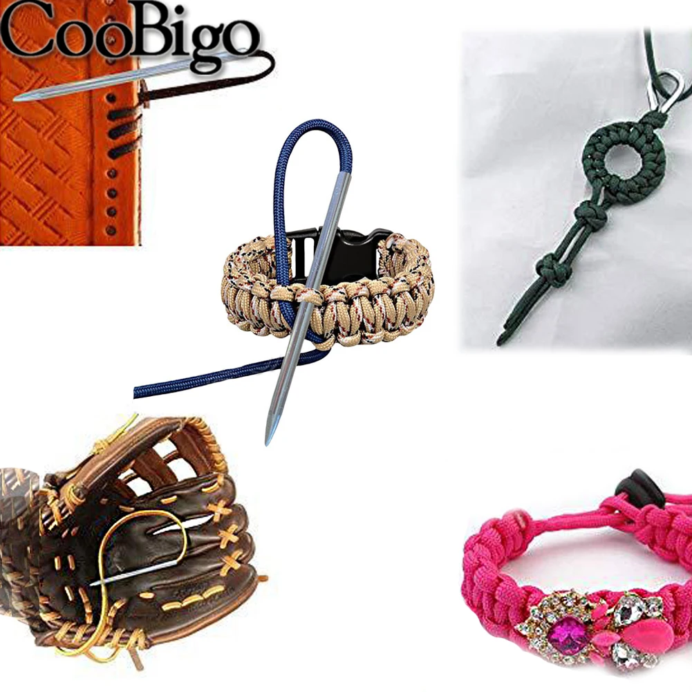 Стальные иглы для вязания Paracord 550 Fid браслет шнуровки из нержавеющей стали