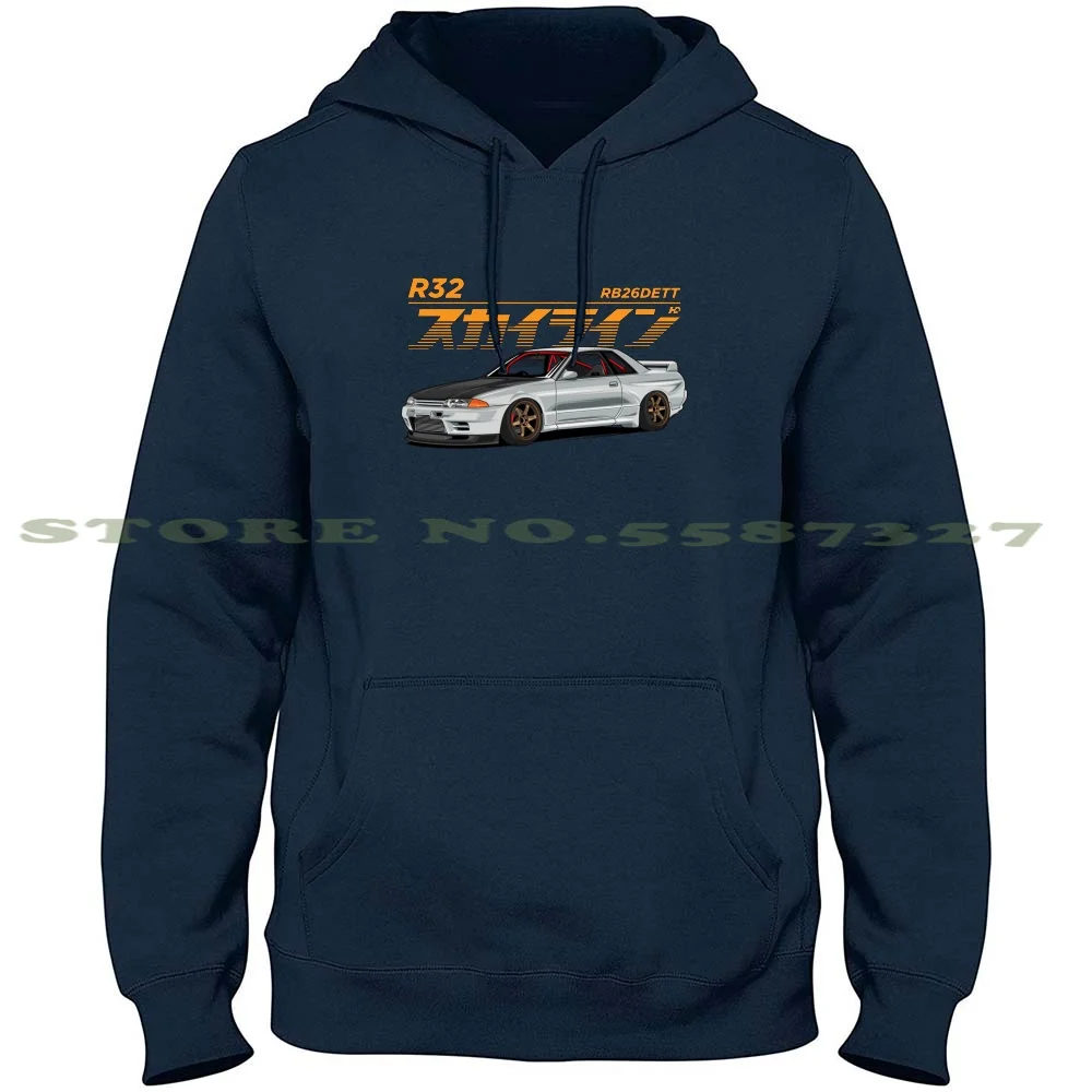 

Толстовка с длинным рукавом Skyline R32, толстовка Nissan Nissangtr Gtr R32 Gtr32 Nismo Skyline Nissanskyline Jdm Volkracing