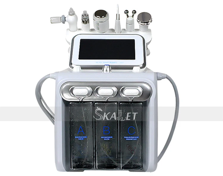 Эффективное средство для глубокой очистки кожи лица 6 в 1 H2 O2 удаления черных