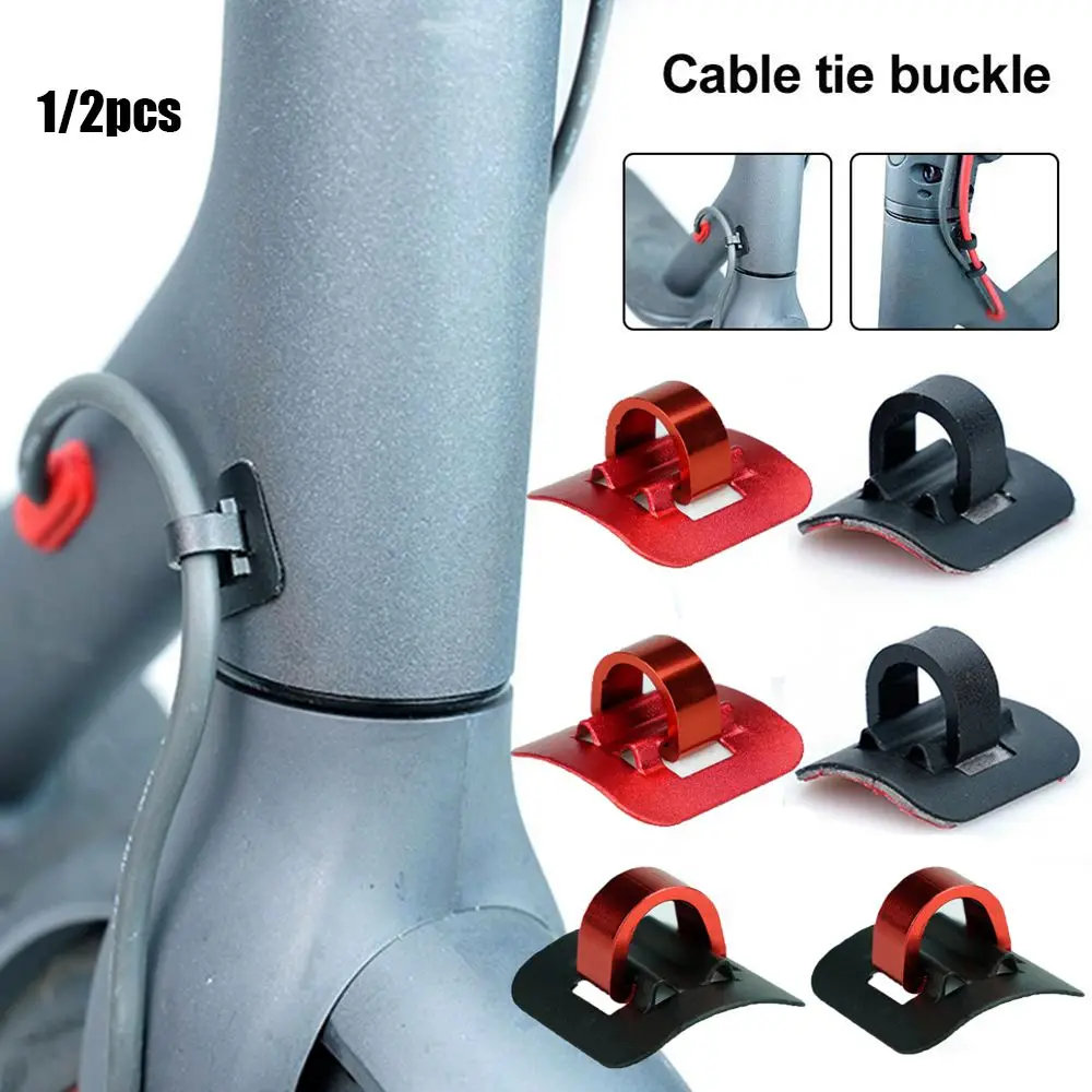 

Alloy 3 colors Cables Organizer Cable Tie Buckle Skateboard Parts Scooter Accessories For Xiaomi/Mijia M365 & PRO