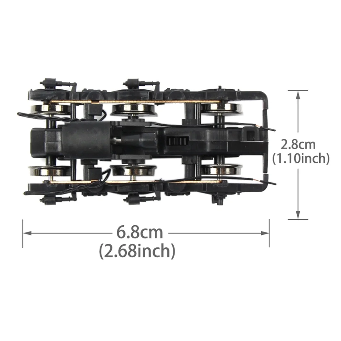 2 8x6 8 см 1:87 HO Scale Railway Layou Ходовая Тележка для большинства Хо масштаб модель