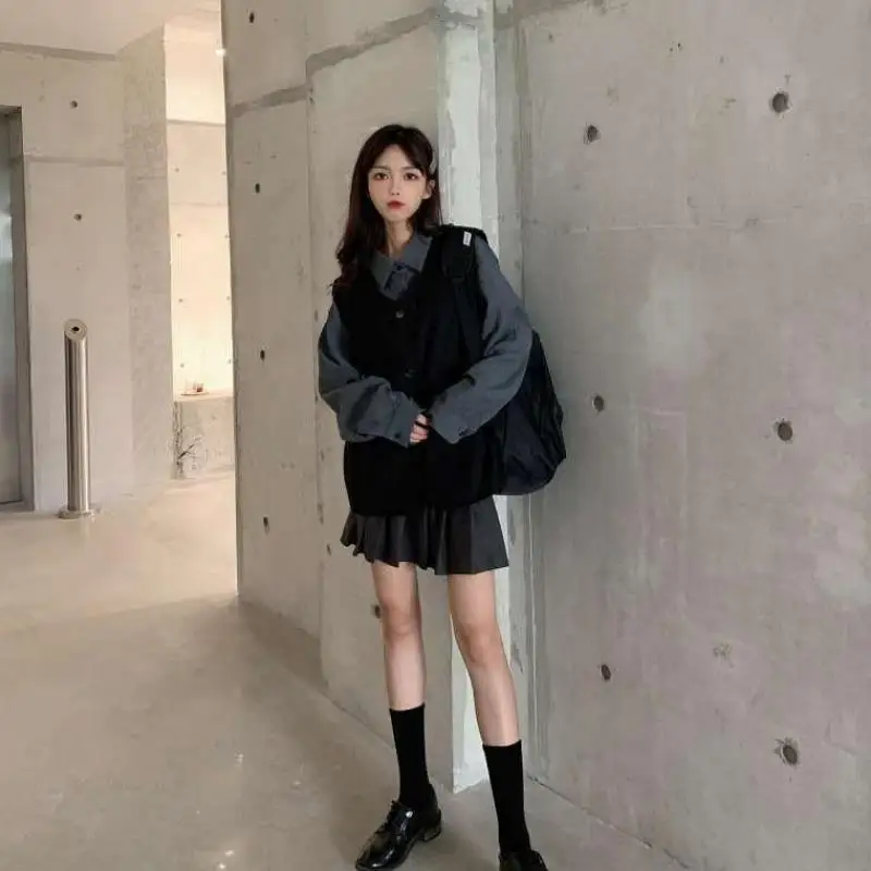 Модные комплекты женские повседневные блузы из 2 предметов для студентов