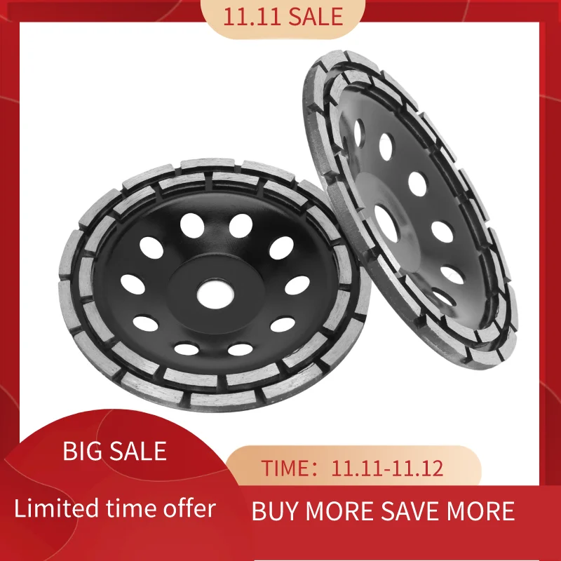 

180mm Diamond Grinding Wheel Disc Bowl Shape Grinding Cup Concrete Granite Stone Ceramics Tools Granite Surface Grinding