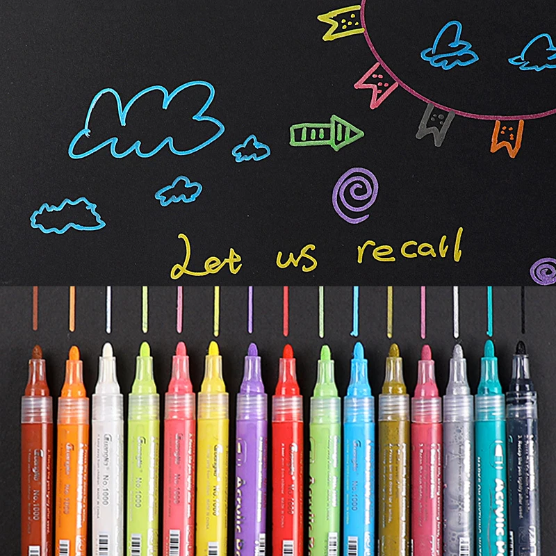 1/12/24 шт. акриловые зеркальные карандаши|Ручки и кисти картин по номерам| |