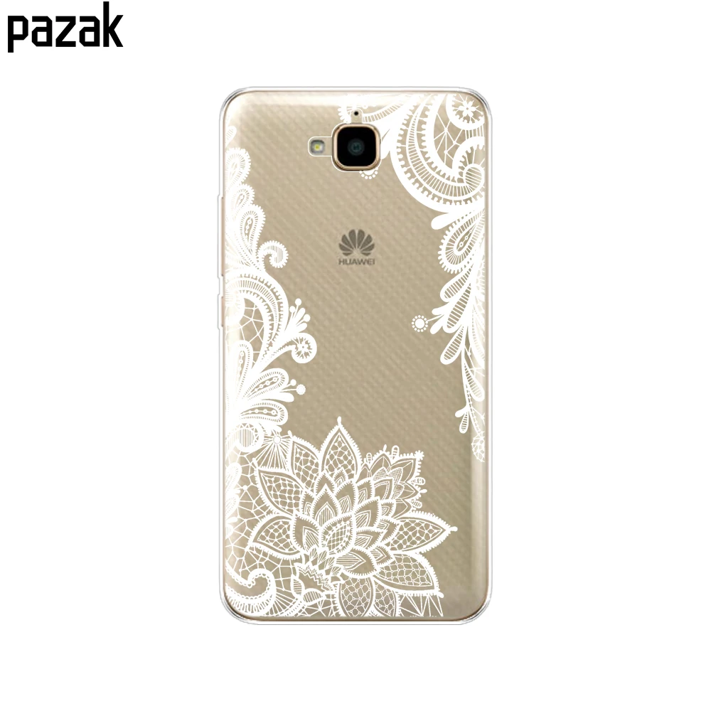 Силиконовый чехол для huawei Honor 4C Pro, чехол s Honor 4C Pro, мягкий ТПУ чехол на заднюю панель для huawei Y6 Pro, TIT-L01, TIT-TL00 чехол