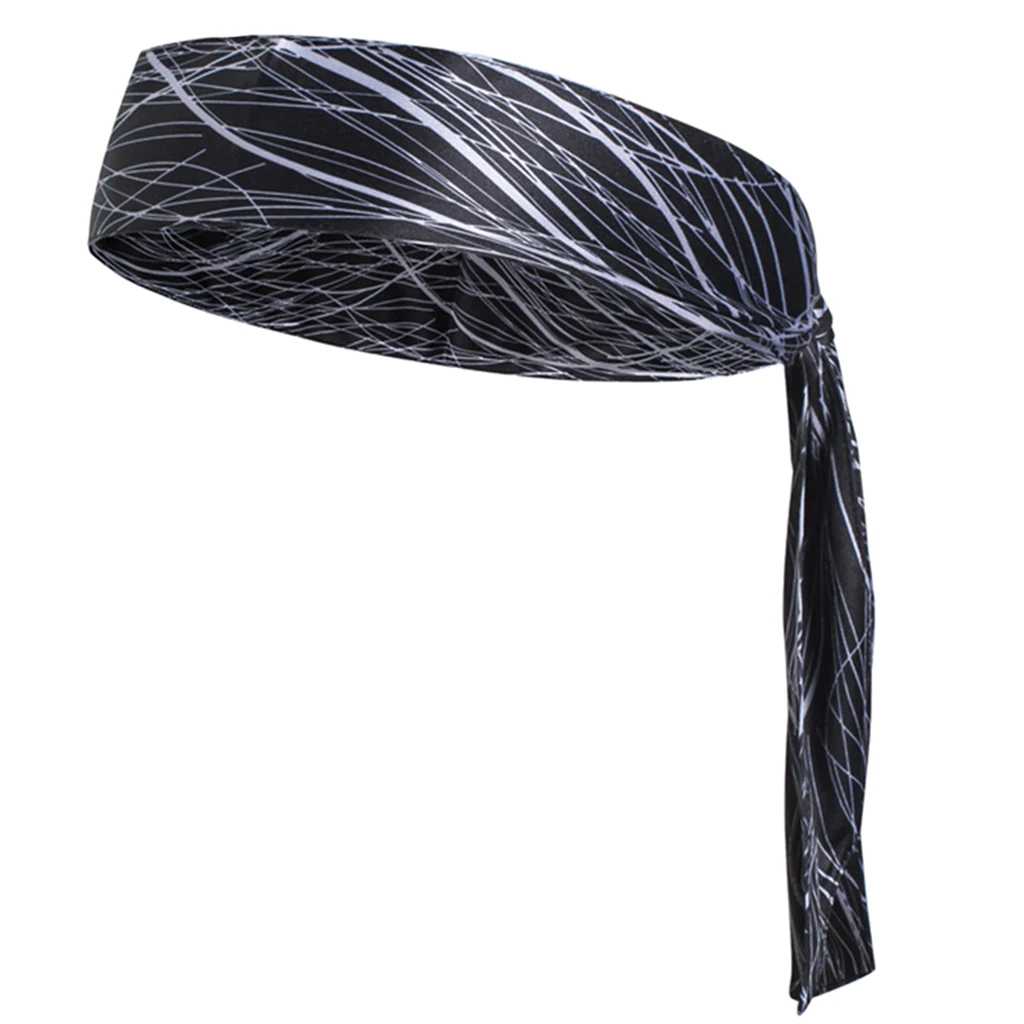 

Colorful Soft Sports Head Tie Headband Sweatband for Running Gym Sports NEW