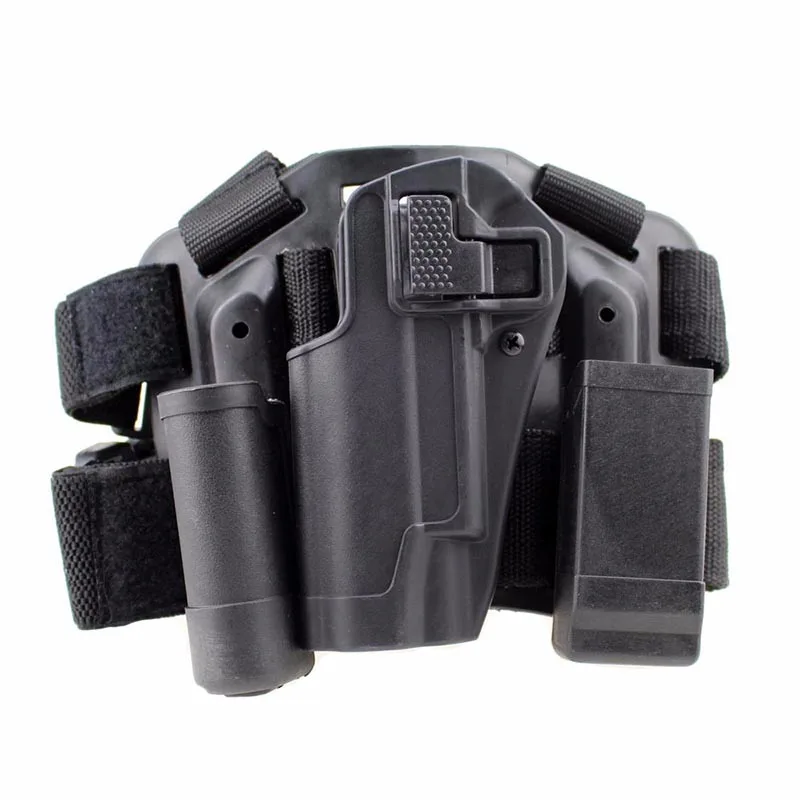 

Army Left Side Compact Hand Gun Belt Leg Holster For Colt 1911 Tactical Pistol Holster Hunting Pistol Gun Case Thigh Holster