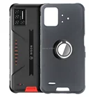 Чехол для Umidigi Bison 2021 NFC X10 Pro, черный, матовый, из мягкого металла чехол с держателем-кольцом для пальца, для Umidigi Bison GT 6,67 дюйма