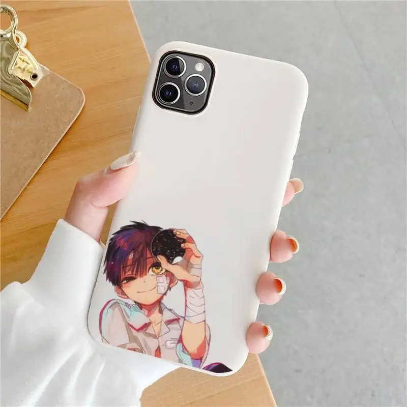 

Yugi Amane Hanako-kun Phone Case Candy Color for iPhone 6 6S 7 8 11 12 XS X SE 2020 XR mini pro Plus MAX mobile bags