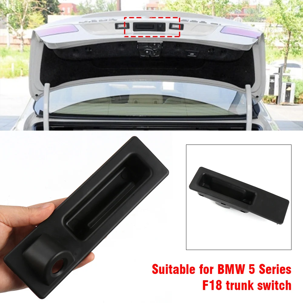 

Car Tailgate Trunk Lid Door Switch Handle Rear Trunk Cover Opening Switch Replacement For BMW 3-Series 5-Series Car Accessories