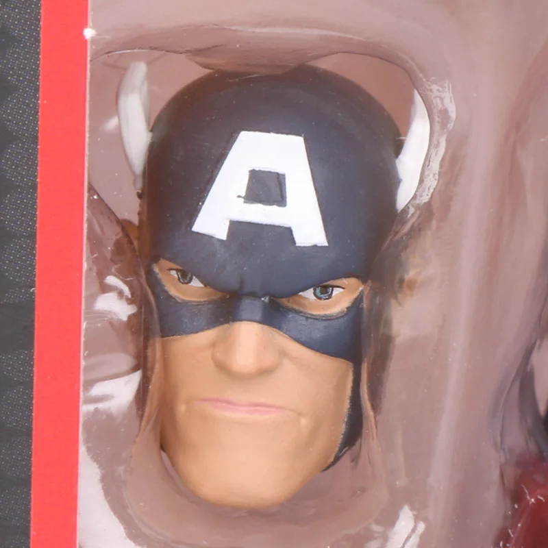 17 см Marvel Comics 80th anniversary Legends Series винтажные комиксы Капитан Америка ПВХ фигурка коллекционная игрушка