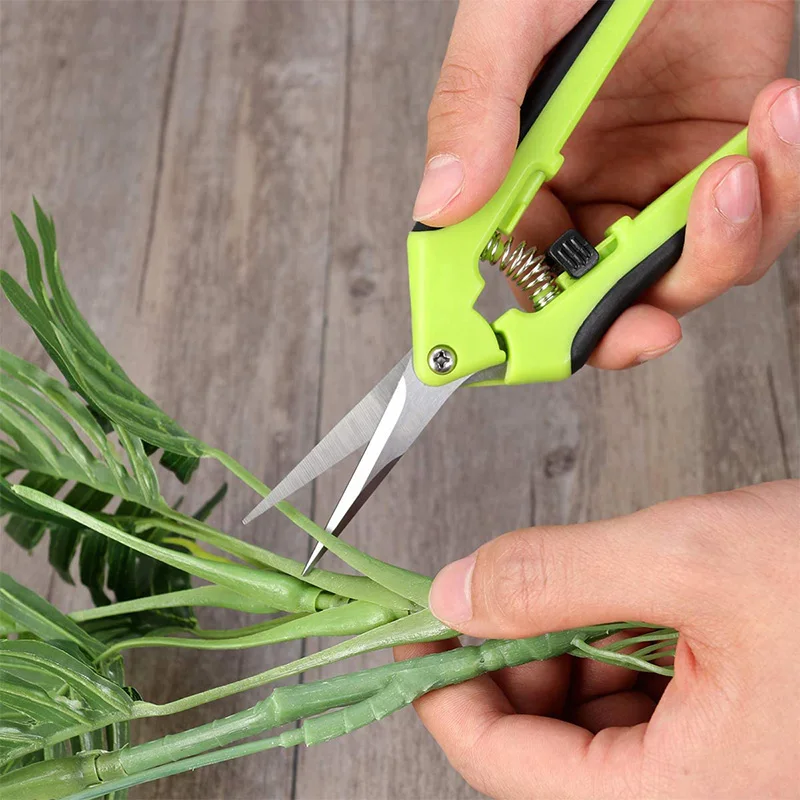 

WSFS Hot 2 Pieces Hand Secateurs Branch Shears Pruning Shears Tool for Flower Tree